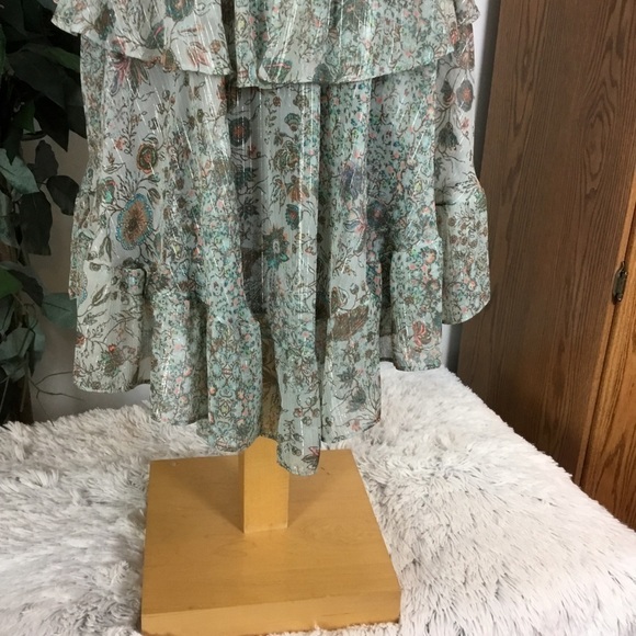 VICTORIA’S Secret XS cami style layered front floral semi sheer - Picture 11 of 15